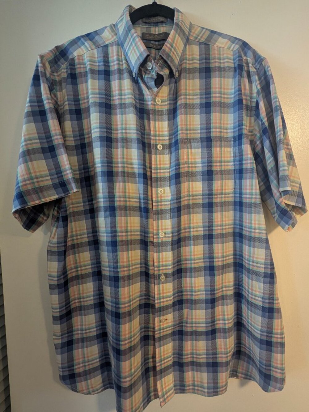 Daniel Cremieux button down plaid shirt
